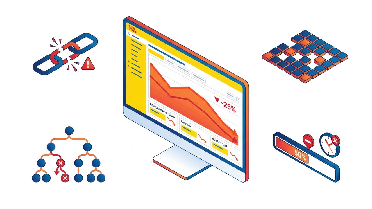 5 признаков деградации производительности 1С