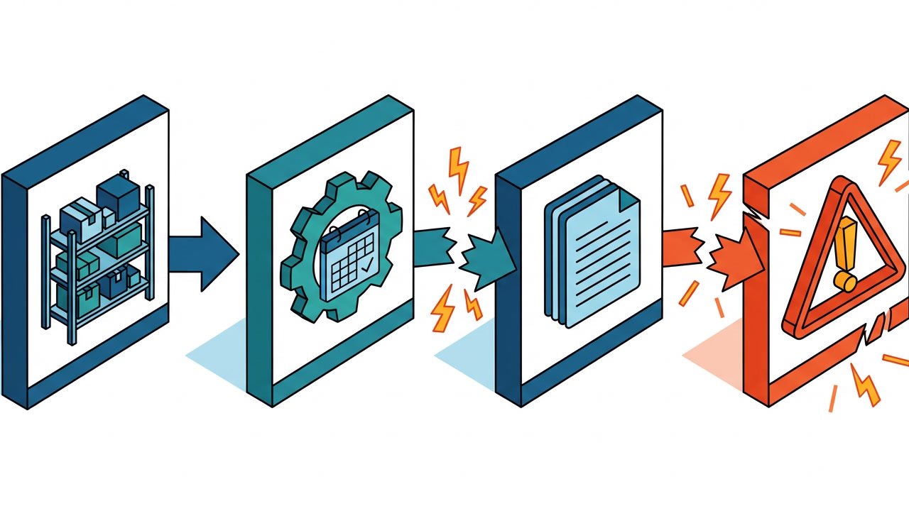 6 ловушек MRP в 1С:ERP, срывающих производственный план