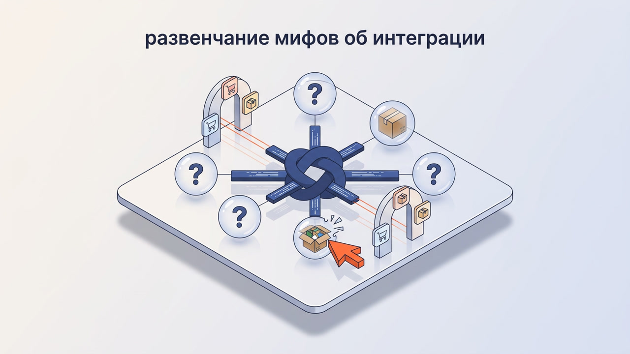 7 мифов об интеграции 1С:Розница с маркетплейсами