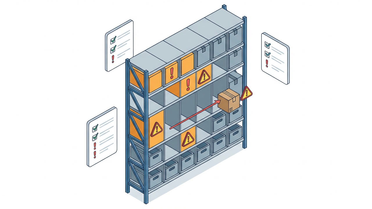 7 ошибок адресного хранения в 1С:УТ 11.5