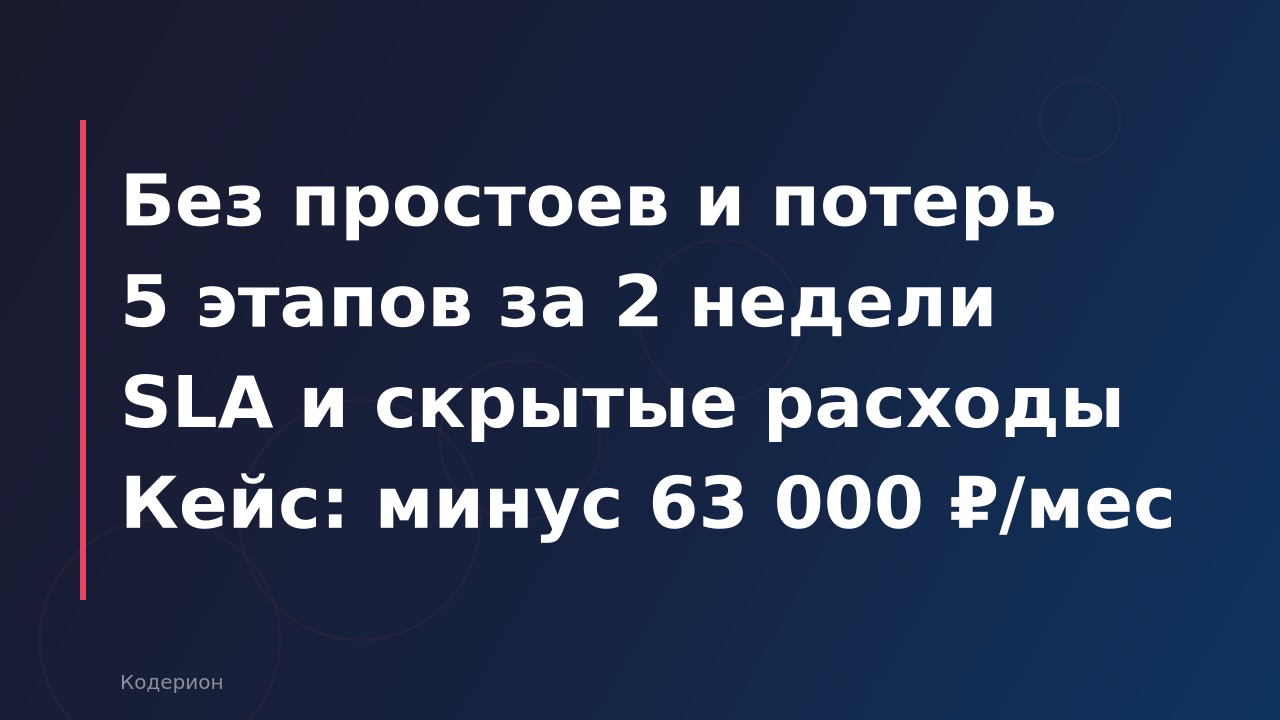 Как передать 1С на аутсорс без потери данных и простоя: пошаговый план на 2026 год