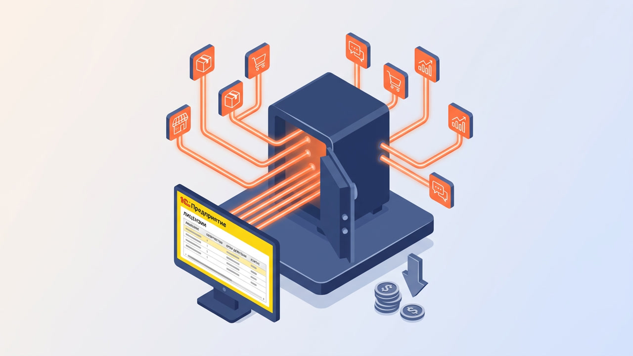 9 фишек лицензирования 1С для интеграций с маркетплейсами и CRM 2026