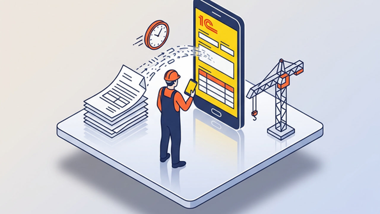 Мобильный клиент 1С для прорабов: с 3 дней до 4 часов