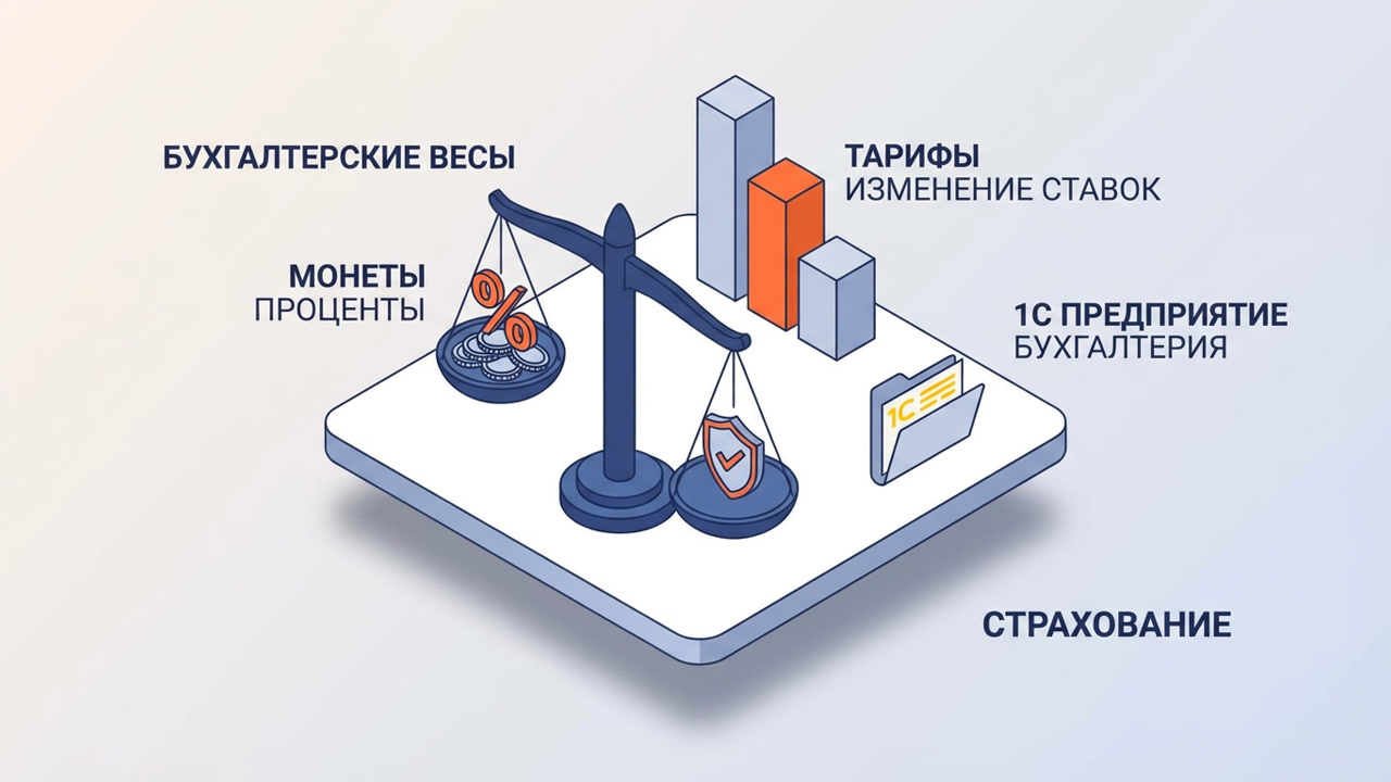 Страховые взносы МСП 2026: новые ставки и настройка в 1С:ЗУП