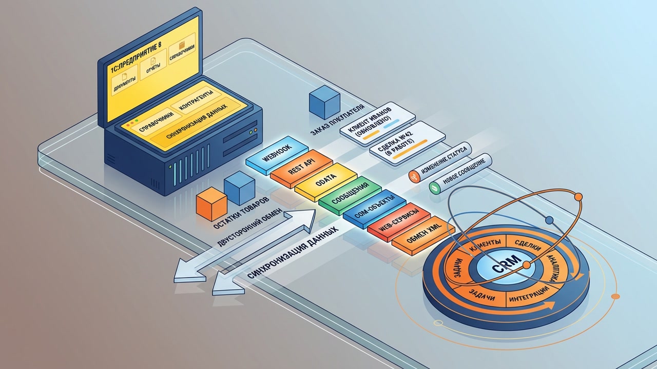 Топ-7 способов интеграции 1С с Битрикс24 через REST API